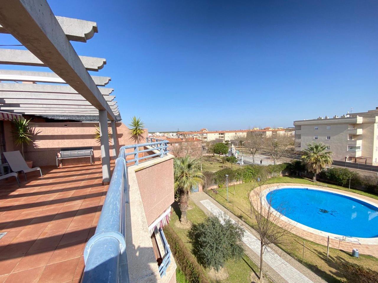 Atico Terraza 65M. Playa, Piscina, A/C, Wifi Apartment Sanlúcar de Barrameda Exterior foto